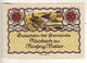 Gutschein Piperbach 1920 - 50 Heller - 2 Scans Recto-verso - Oesterreich