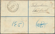 Beleg 1910, 1/2, 1 D Als ZuF Auf 1 D. Reg.Letter-GA-Umschlag  Als R-Brief Von Victoriaburg Nach Stuttgart (Michel: 45,61 - Sonstige & Ohne Zuordnung