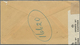 Beleg 1946, 20 C. Freimarke Auf Fensterkuvert-Bank-Brief Mit Engl. Zensurstreifen Und Dt. Vermerkzettel "Zurückgehaltene - Sonstige & Ohne Zuordnung
