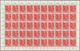 ** 1945, 12+38 Pf. SA U.SS In Postfr.Bogenteilen Zu Je 100 Marken,Mi.8000.- (Michel: 909-10(100)) - Sonstige & Ohne Zuordnung