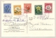 Nederland - 1952 - Zomerzegels Bloemen Op Speciale Kaart Opening Amsterdam - Rijn Kanaal / Flowers - Lettres & Documents