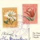 Nederland - 1952 - Zomerzegels Bloemen Op Speciale Kaart Opening Amsterdam - Rijn Kanaal / Flowers - Lettres & Documents