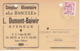 Carte Publicitaire AYENEUX 1947 - L. DUMONT-BAIWIR - Comptoir Alimentaire "LA BASCULE" - Autres & Non Classés