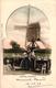 1 Postkaart 1902 - Zeer Grote Molen  éd J. H. Schaefer Amsterdam N° B 9 - Hondenspannen Hondenkar - Mooie Staat Zie Scan - Venters