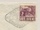 Nederlands Indië - 1937 - 2 Cent Karbouwen Met Propagandastempel VOLKENBOND CONFERENTIE Lokaal Bandoeng - Nederlands-Indië