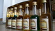 Delcampe - Liqueur Louis Blanzey - Mignonettes (6) Noix Curaçao Mandarine Banane Rose Sapin - Les Distillateurs Réunies Fougerolles - Licor Espirituoso