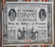 2 Billets De TOMBOLA Reims Nancy Strasbourg 1930 PRESSE DE L'EST - Billets De Loterie