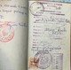 Delcampe - PASSPORT   REISEPASS  PASSAPORTO   YUGOSLAVIA  VISA TO: ITALIA , AUSTRIA , GERMANY  1957. - Documenti Storici