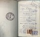 Delcampe - PASSPORT   REISEPASS  PASSAPORTO   YUGOSLAVIA  VISA TO: ITALIA , AUSTRIA , GERMANY  1957. - Documenti Storici