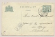 Suriname - 1914 - 2,5 Cent Cijfer, Briefkaart G21 Echt Gebruikt Van KB Paramaribo Naar Den Haag / Nederland - 2e Keus - Suriname ... - 1975