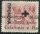 CEFALONIA E ITACA 1941 PREVIDENZA SOCIALE DEL 1937 SEGNATASSE SOPRASTAMPATO LEPTA 10l MH FIRMATO SIGNED - Cefalonia & Itaca