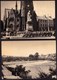 2 X OLD PHOTOCARD ** DUMFRIES - Burn's Statue & Caul And Old Bridge ** - Dumfriesshire