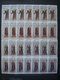 VIETNAM NORD 1971 STOCK 7 SETS Nr 719-726 2 SCANS SCULPTURE MNH** - Viêt-Nam