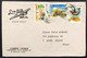 Delcampe - India Lotto 21 Esemplari Posta Aerea Air Mail Con Commemorativi Anni 80-90 Su Busta Cod.bu.011 - Storia Postale