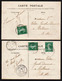 St. DENIS DU SIG (Algérie) Lot De 2 Belles Cartes Animées: Maison Puch Et Bd. Gambetta - Autres & Non Classés