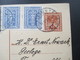 Österreich 1923 Ganzsache Mit Zusatzfrankaturen Z.B Nr. 404 Freimarke Frauenkopf MiF Mit Mit Nr. 376 Nach Albanien!! - Lettres & Documents