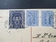 Österreich 1923 Ganzsache Mit Zusatzfrankaturen Z.B Nr. 404 Freimarke Frauenkopf MiF Mit Mit Nr. 376 Nach Albanien!! - Lettres & Documents