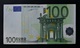 EURO . 100 Euro 2002 Duisenberg T001 Z Belgium - 100 Euro