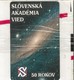 TC-PUCE-SLOVAQUIE-GEM6-50J-02/2003-SLOVENSKA AKADEMIA 50 ANS-NSB-TBE - Slovaquie