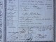 Passeport à L'Intérieur 1843 Signé Pierre Lacam Maire De Joigny . Jacques Fayolle Médecin Natif D'Yssingeaux . - Documentos Históricos