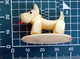 CANE BIANCO DOG  Figure VINTAGE PLASTICA DURA - Animaux
