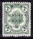 MALAYA KEDAH 1922 2c Green Malaya-Borneo Exh. Ovpt. 'No Stop' SG 41f MNH CV£48 - Kedah