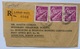 NORTH BORNEO 1960 Registered Lahad Datu Cover - Multi-stamped See Front And Rear Sent To Internally To Jesselton - North Borneo (...-1963)