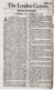 1669 London Gazette, Number 373, A 350 Year Old, Single Sheet, Newspaper.  Ref 0580 - Fumetti Giornali