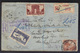 France, Registered, 3fr50 CANNES 22.2.33 > CAPETOWN + SA 3d > SeaPoint (CapeTown) - Covers & Documents