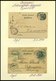 BAHNPOST Eckernförde-Kappeln (Zug 5 Und 7 (2x)), 1892-1933, 6 Karten, Dazu 2 Eilfrachtbriefe Für Geräucherte Seefische,  - Macchine Per Obliterare (EMA)