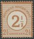 Dt. Reich 29 **, 1874, 21/2 Auf 21/2 Gr. Braunorange, Postfrisch, Kabinett, Fotobefund Sommer, Mi. (120.-) - Used Stamps