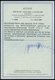 Dt. Reich 97AIM O, 1905, 5 M. Ministerdruck, Rahmen Dunkelgelbocker Quarzend, Fotoattest Jäschke-L.: Die Marke Ist Farbf - Used Stamps