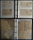 Delcampe - SAMMLUNGEN 1875-1916, Heimatsammlung Heide, über 170 Belege In 3 Bänden, Nur Einfache Frankaturen, Viele Interressante A - Used Stamps