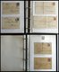 Delcampe - SAMMLUNGEN 1875-1916, Heimatsammlung Heide, über 170 Belege In 3 Bänden, Nur Einfache Frankaturen, Viele Interressante A - Gebraucht