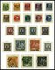 SAMMLUNGEN O, 1919-23, Gestempelte Saubere Sammlung Inflation Mit Mittleren Werten Auf Leuchtturm Falzlosseiten, Feinst/ - Usados