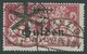 FREIE STADT DANZIG 190I O, 1923, 2 G. Auf 1 Mio. M. Lilarot Mit Plattenfehler Schrägstrich Durch K Von Mark, Zeitgerecht - Otros & Sin Clasificación