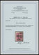 PORTOMARKEN P 29II O, 1923, 100000 Auf 20 M Dunkelpurpur, Aufdruck Glänzend, Zeitgerechte Entwertung DANZIG 5f, Pracht,  - Other & Unclassified