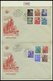Delcampe - SAMMLUNGEN 1949-1990, Reichhaltige Briefsammlung In 11 Dicken Bänden, Meist FDC Und Portogerechte Einschreibbriefe, Auch - Collezioni