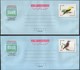 1st Series Commemorative Complete Set Of 8 Different Birds Postal Envelopes (Limited Edition) - Other & Unclassified