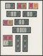ZUSAMMENDRUCKE A. W 2-K 7 **,*,o , 1951-68, Partie Meist Verschiedener Zusammendrucke Mit Markenheftchen, Heftchenblätte - Used Stamps