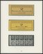 ZUSAMMENDRUCKE A. W 2-K 7 **,*,o , 1951-68, Partie Meist Verschiedener Zusammendrucke Mit Markenheftchen, Heftchenblätte - Gebraucht