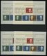 LOTS Bl. **, 1959-86, Partie Blocks, U.a. Bl. 2 (23x), Bl. 3 (13x) Etc., Nur Prachterhaltung, Mi. 1400.- - Gebraucht