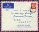 BRITISCHE MILITÄRPOST 261 BRIEF, 1957, K2 FIELD POST SERVICE/534 Auf Feldpostbrief Nach London über Das Britische Hauptf - Usados
