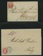 LOTS 35,37,39 BRIEF, 1867, 9 Prachtbriefe Franz Joseph - Andere & Zonder Classificatie