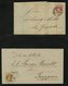 LOTS 35,37,39 BRIEF, 1867, 9 Prachtbriefe Franz Joseph - Andere & Zonder Classificatie
