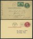 GANZSACHEN 1893-1951, 5 Verschiedene Gebrauchte Frage- Und Antwortkarten (Paid Reply Postal Cards) Komplett, Feinst/Prac - Other & Unclassified