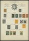 SLG. ÜBERSEE *,o,Brief , 1866-89, Alter Kleiner Sammlungsteil Mittelamerika Von 88 Werten Und 2 Belegen (u.a. Halbierung - Altri & Non Classificati