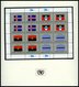 SONSTIGE MOTIVE Brief,** , Flaggen Der Nationen In 5 Unicef-Alben, 1980-86 Und 1988 Je Komplett In Zusammendruck-Bogen,  - Unclassified