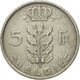 Monnaie, Belgique, 5 Francs, 5 Frank, 1948, TB+, Copper-nickel, KM:135.1 - 5 Franc