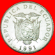 # CANADA: ECUADOR ★ 50 SUCRES 1991 MINT LUSTER! LOW START ★ NO RESERVE! - Equateur